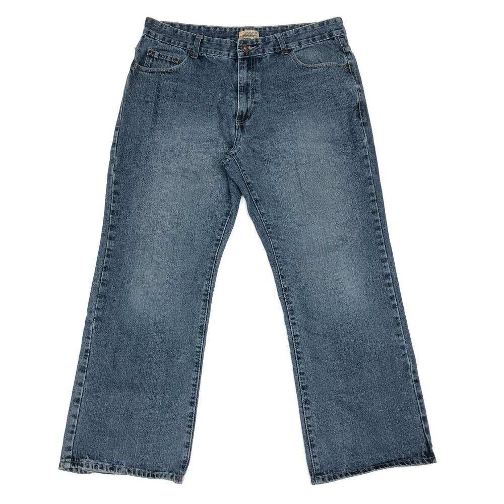 Cassini Jeans Y2K Baggy Loose Fit Skater Jeans Pants Bottoms Size 36x30 B7